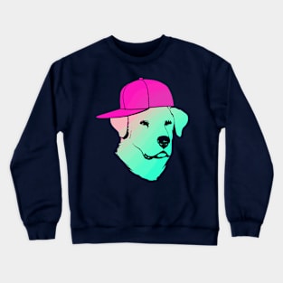 Cyber Labrador Dog Lover Retriever Crewneck Sweatshirt